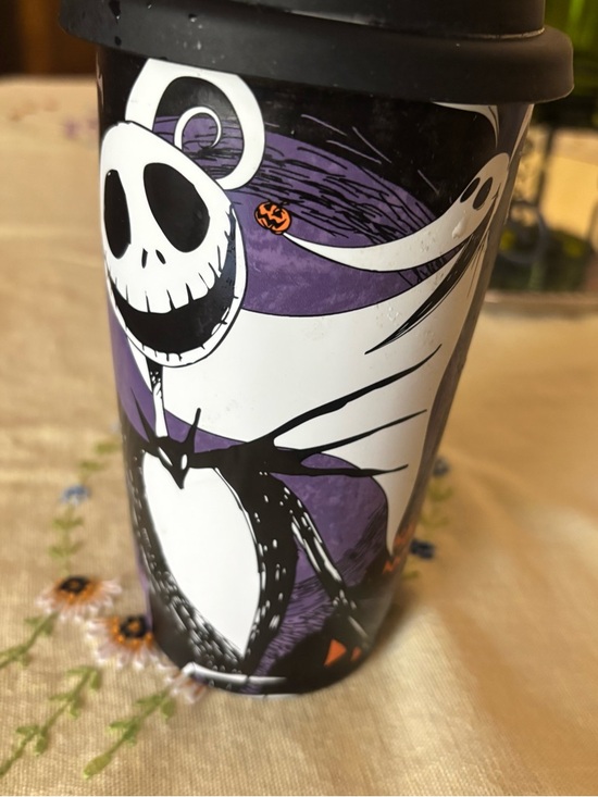 Other - Nightmare Before Christmas Jack Skellington Travel Tumbler - Purple & Black